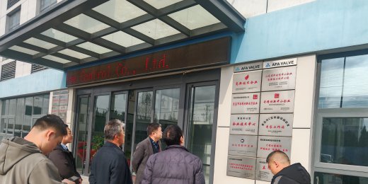 日本九门制作所株式会社 率队到壹号娱乐-com流体控制有限公司考察调研